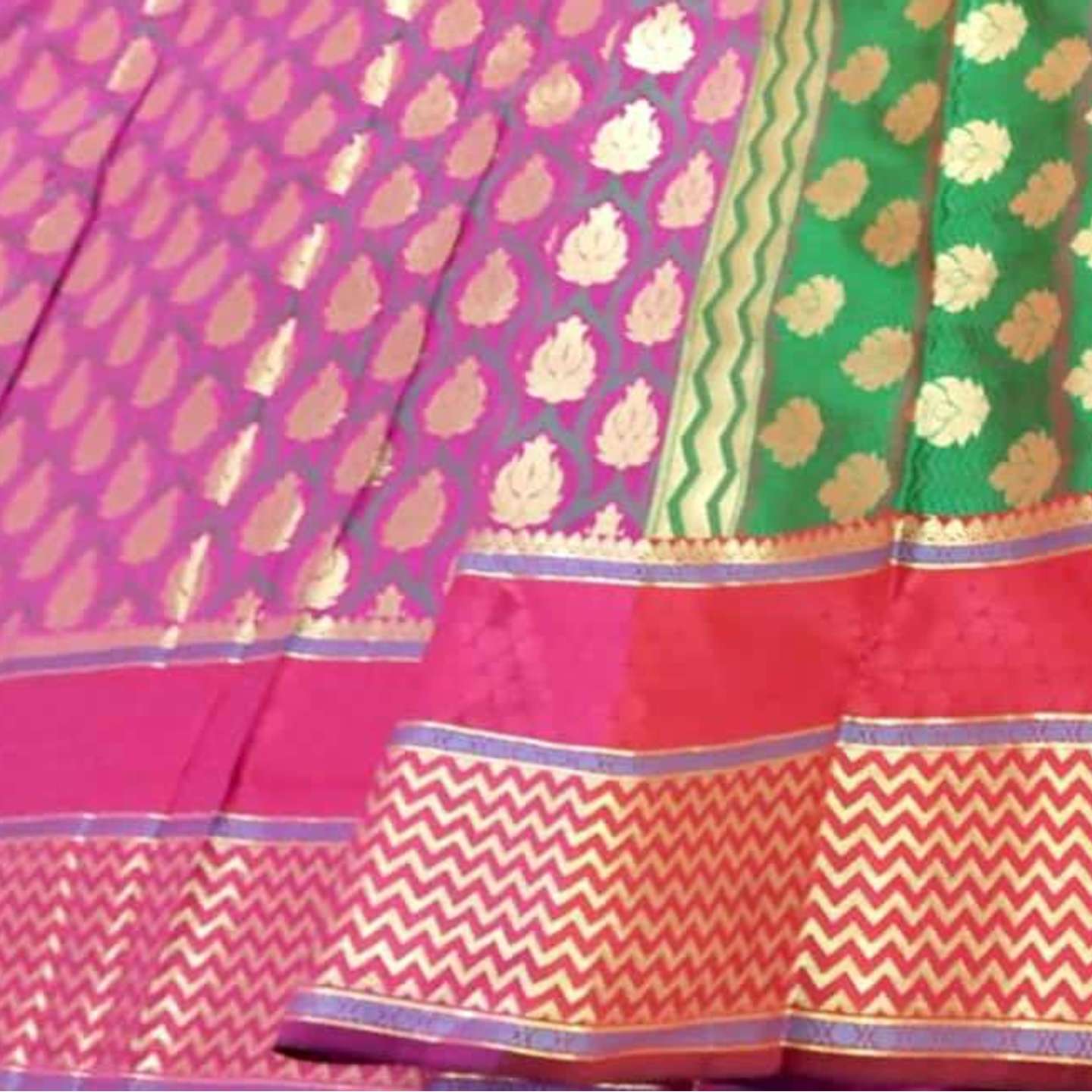 Banarashi Alfi Silk Saree