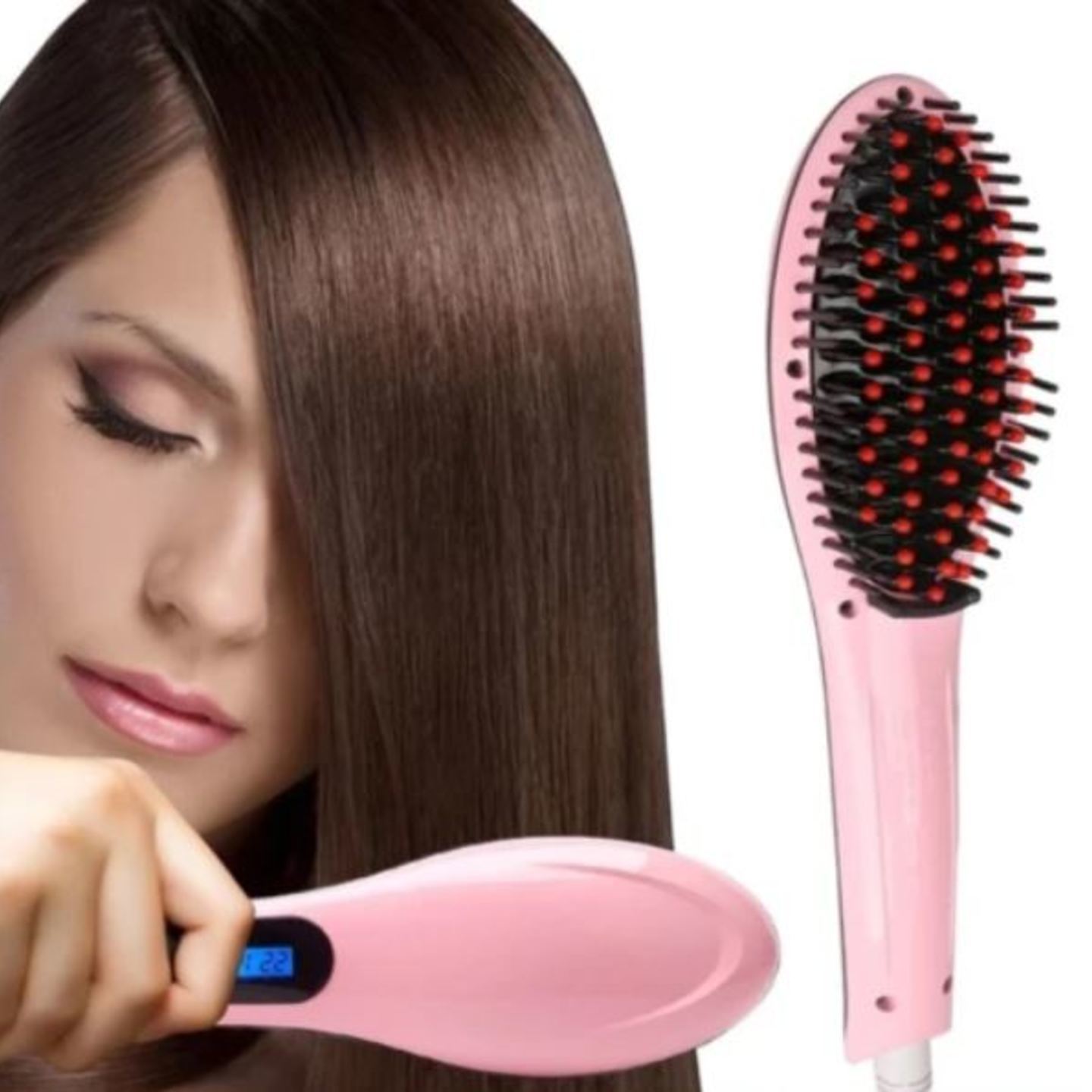 Hair Straightener Brush