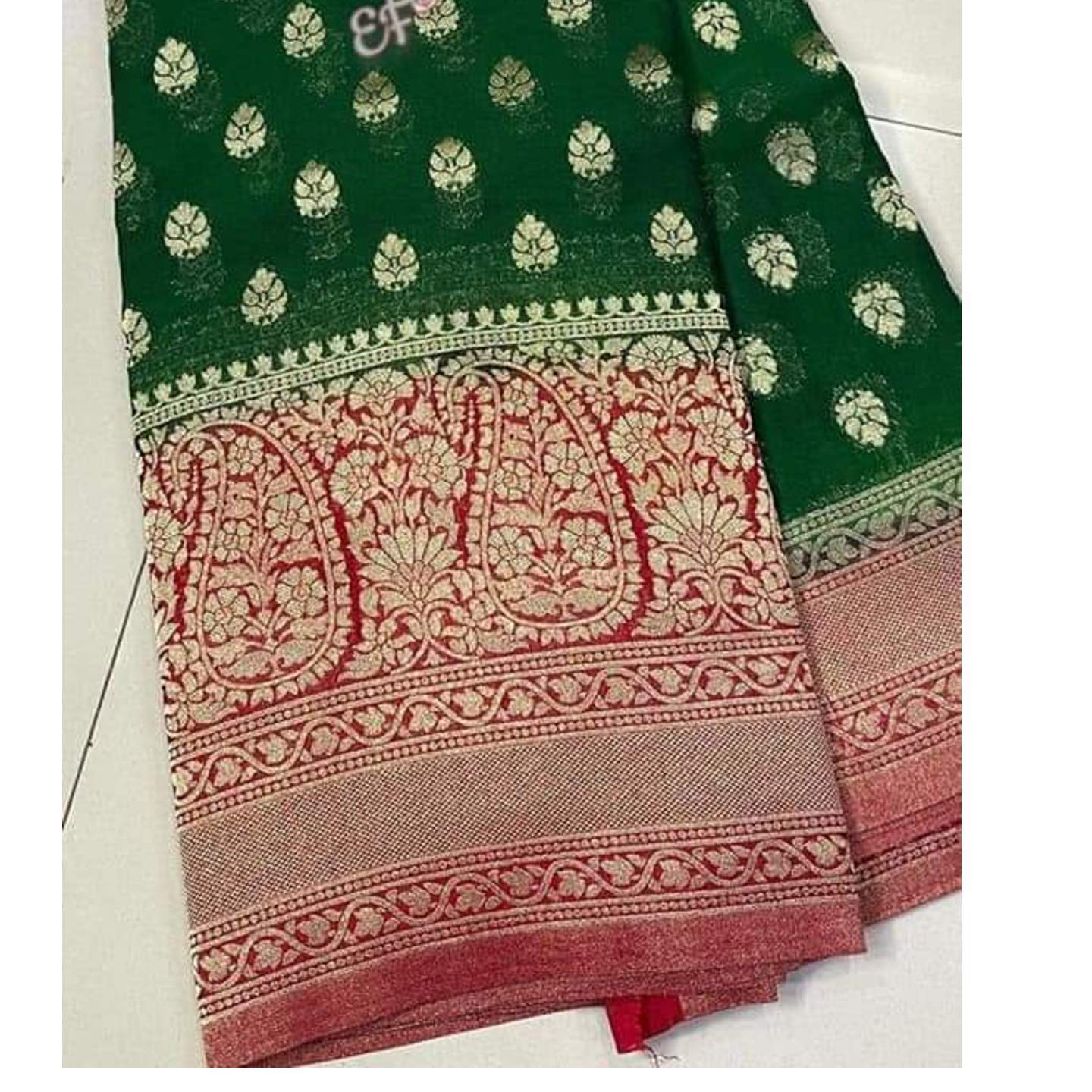 Banaras semi georgette