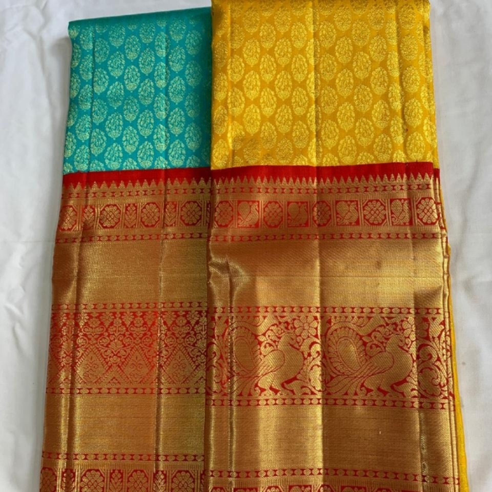 kanjivaram lehangas