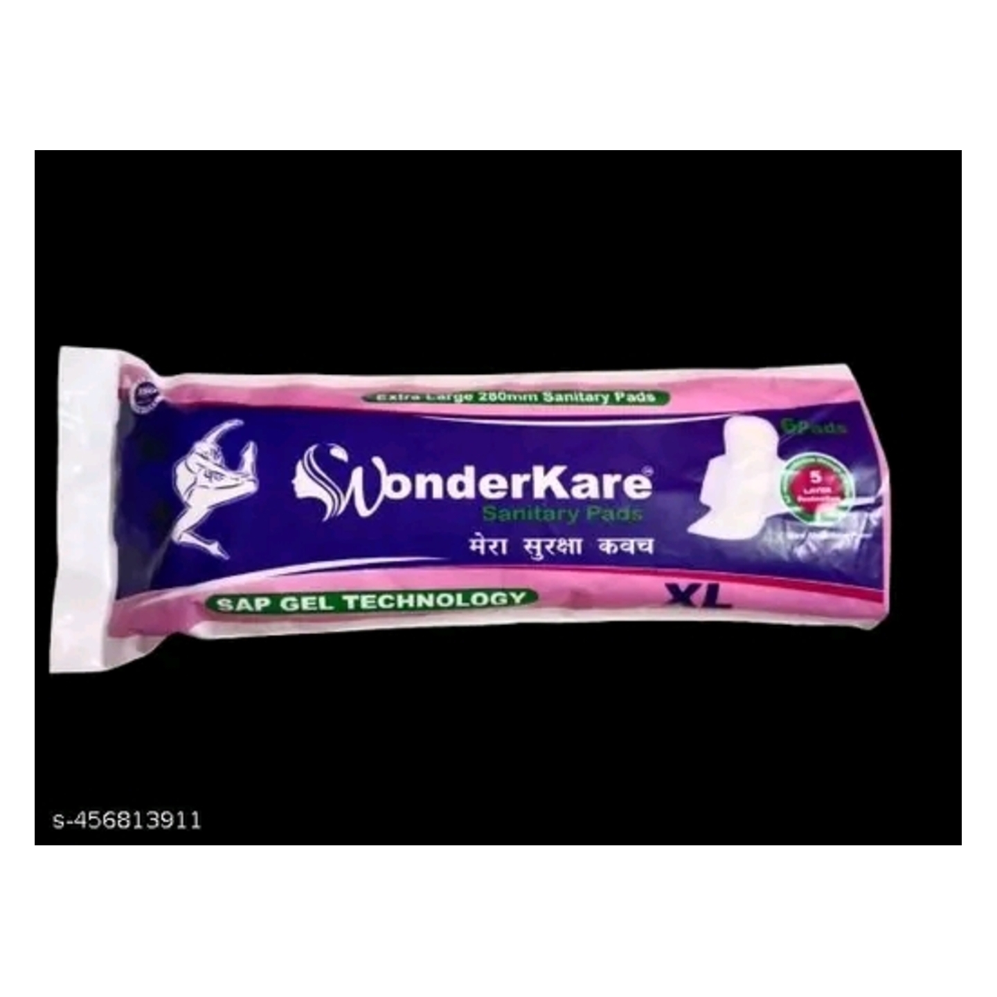 WonderKare Sanitary Pads XL 280mm Combo of 5 PCs