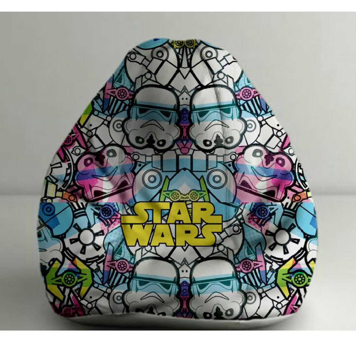 VFR XXL Bean Bag With Beans Star Wars Printed Multicolour Colour