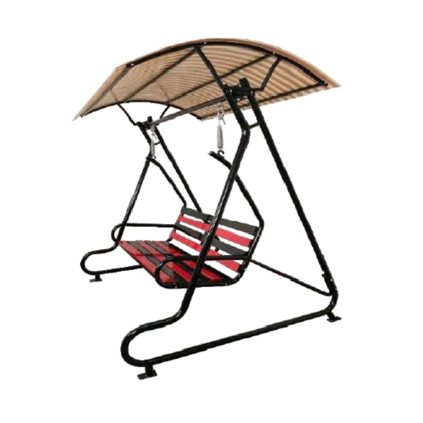 HJA Swing With Stand Roof HOJ-006 In Red & Black Colour
