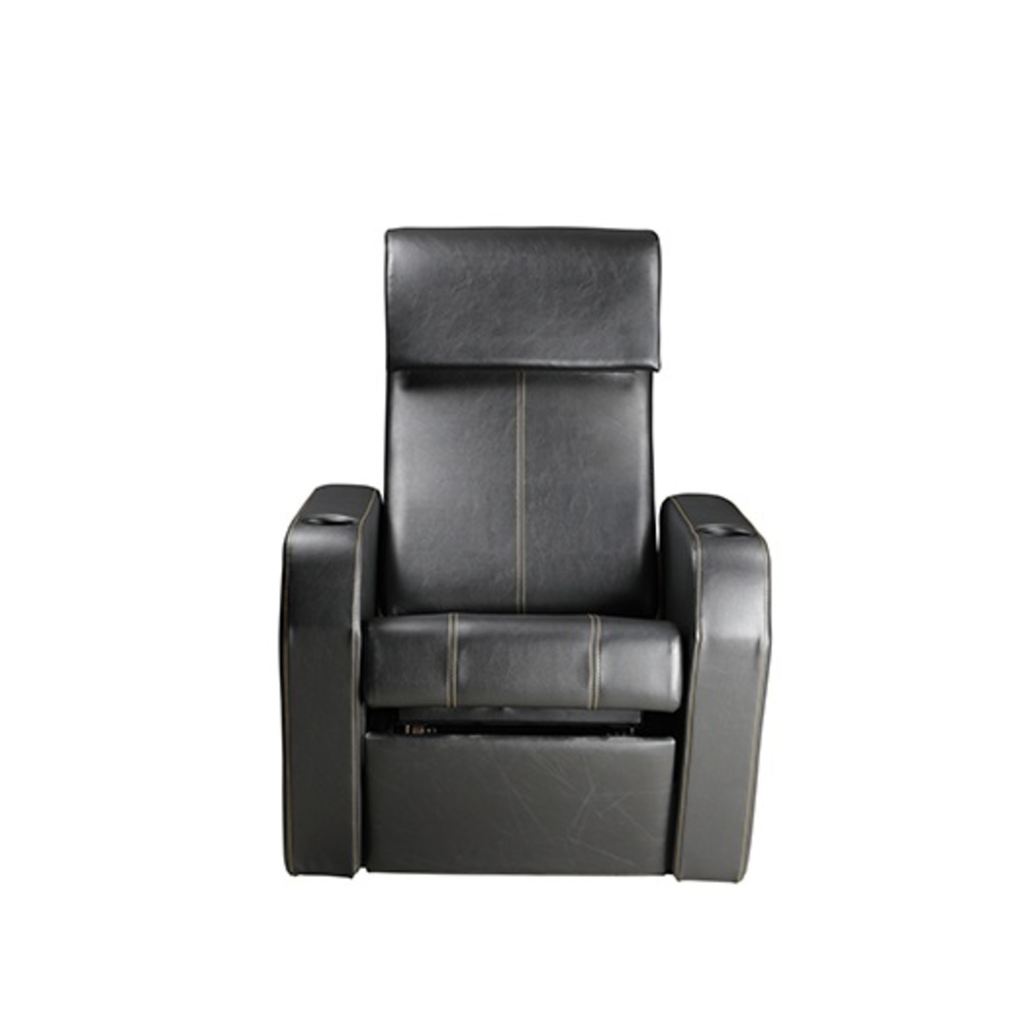 LN Recliner Chair Lexus Manual System In Black Colour