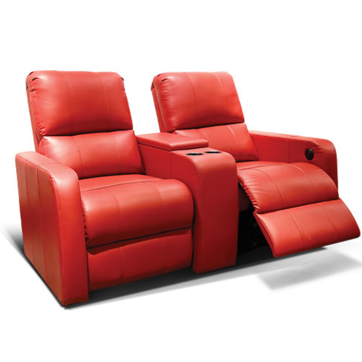 LN Recliner Chair Moderni Electronic System In Red Colour
