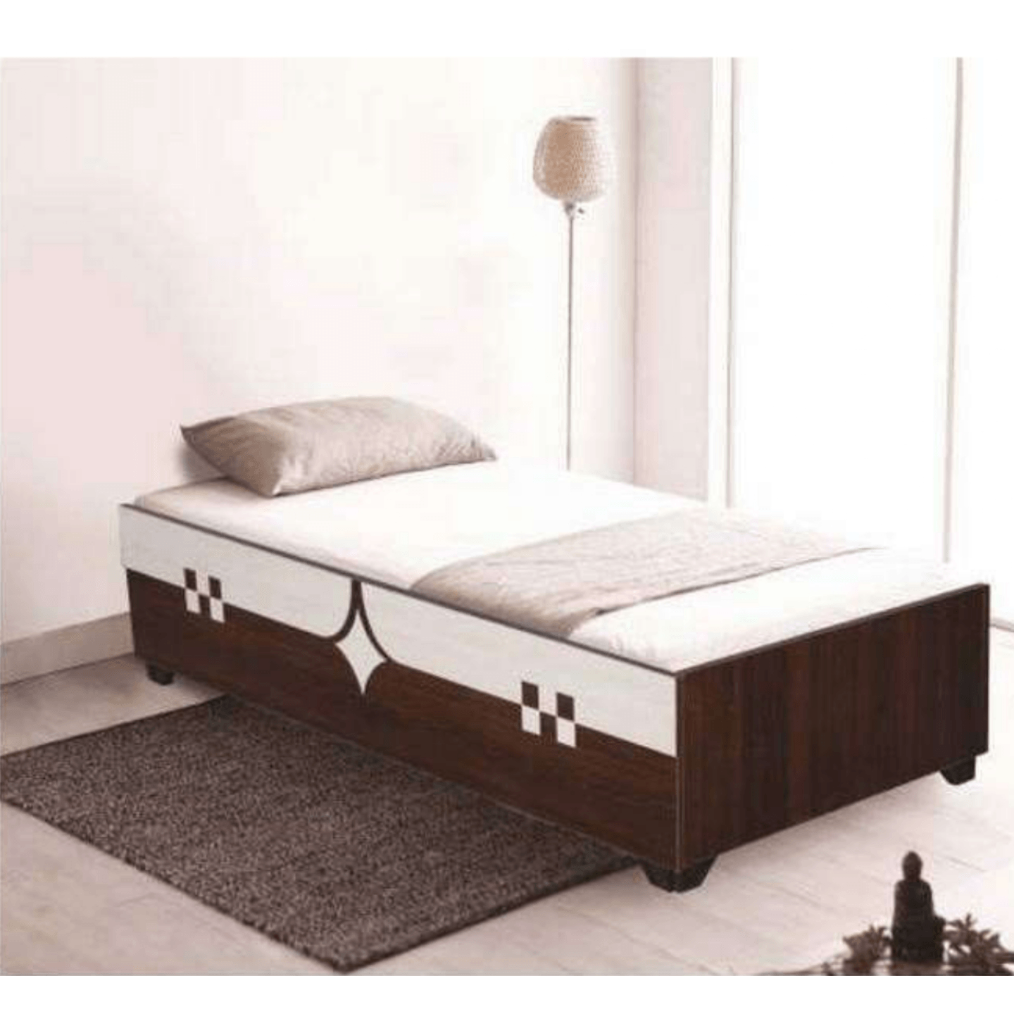HS Single Bed Size 72"x36" Naira In Wenge Colour
