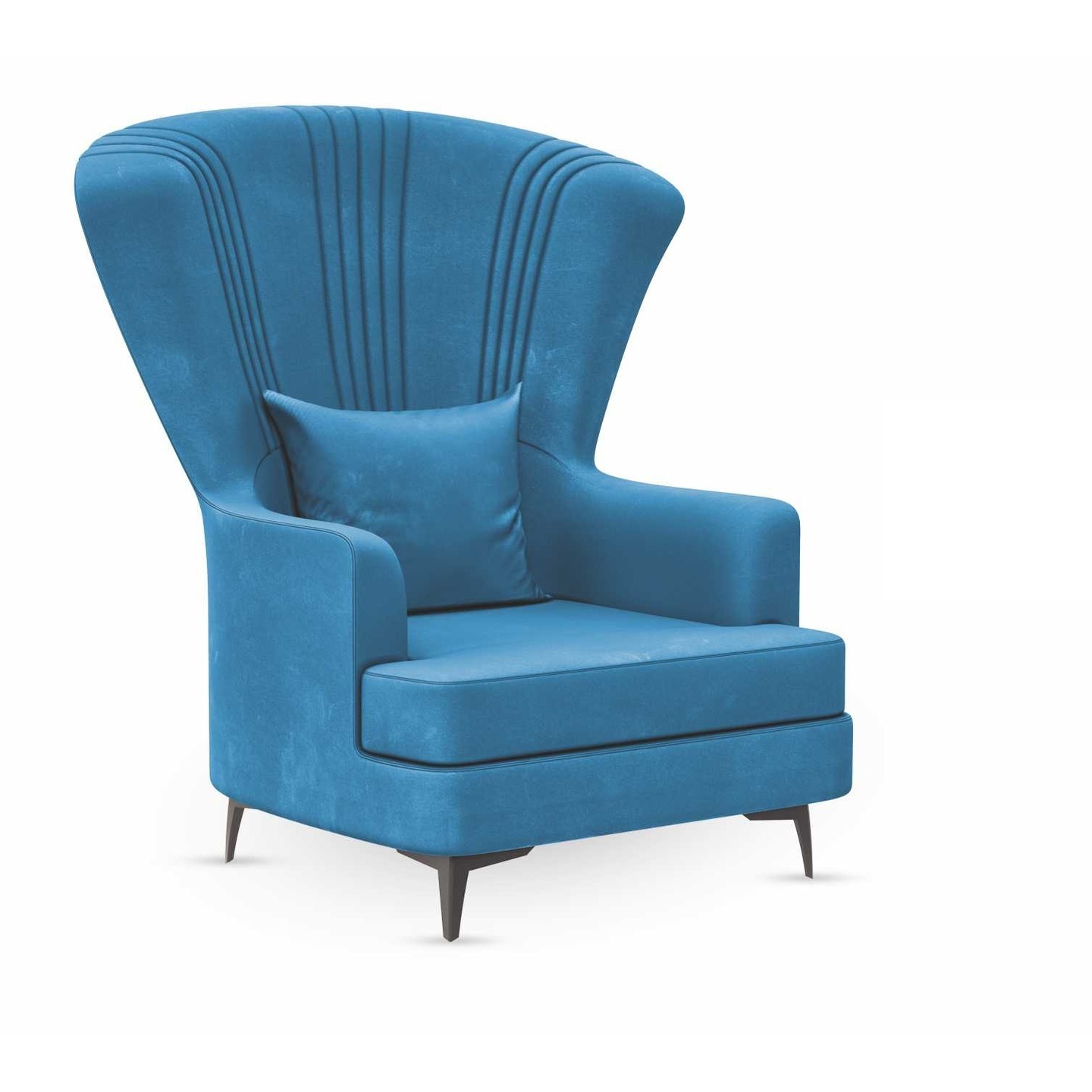DDF Sofa Chair C-04 In Blue Colour