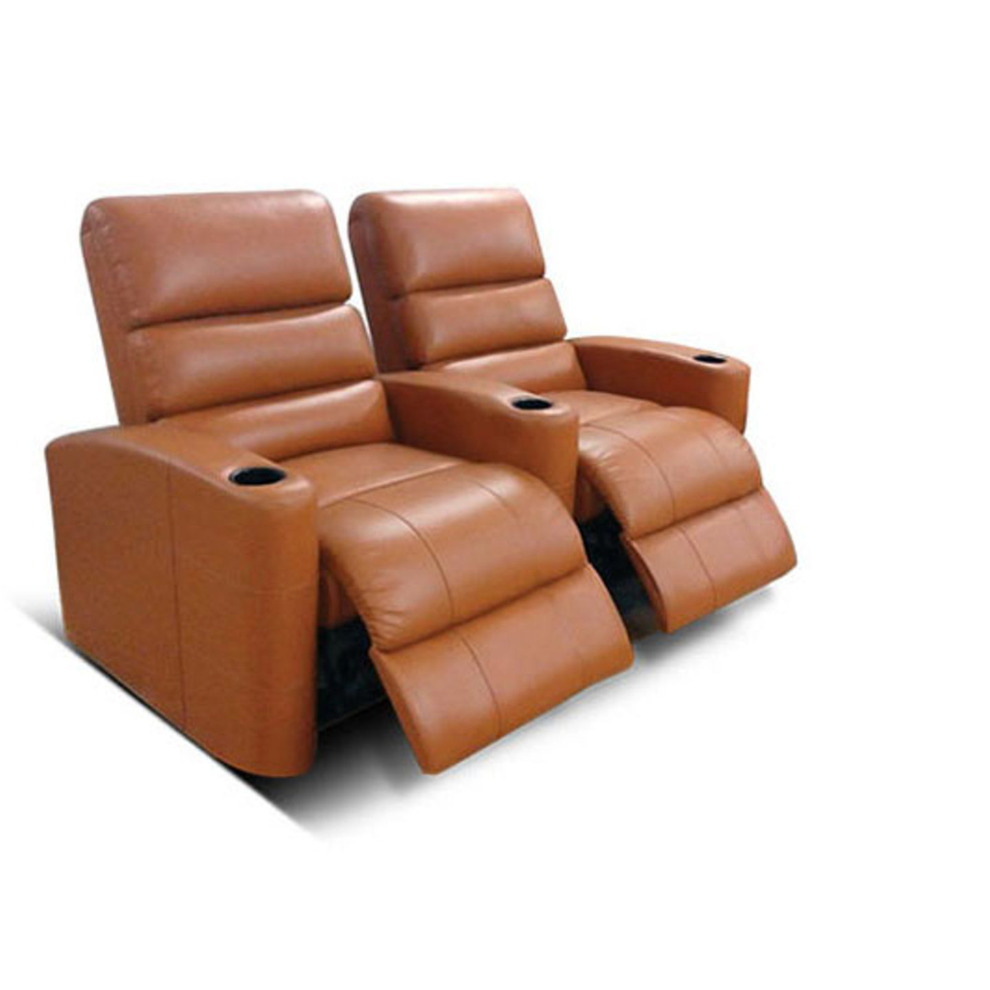 LN Recliner Chair Elegante Manual System In Brown Colour