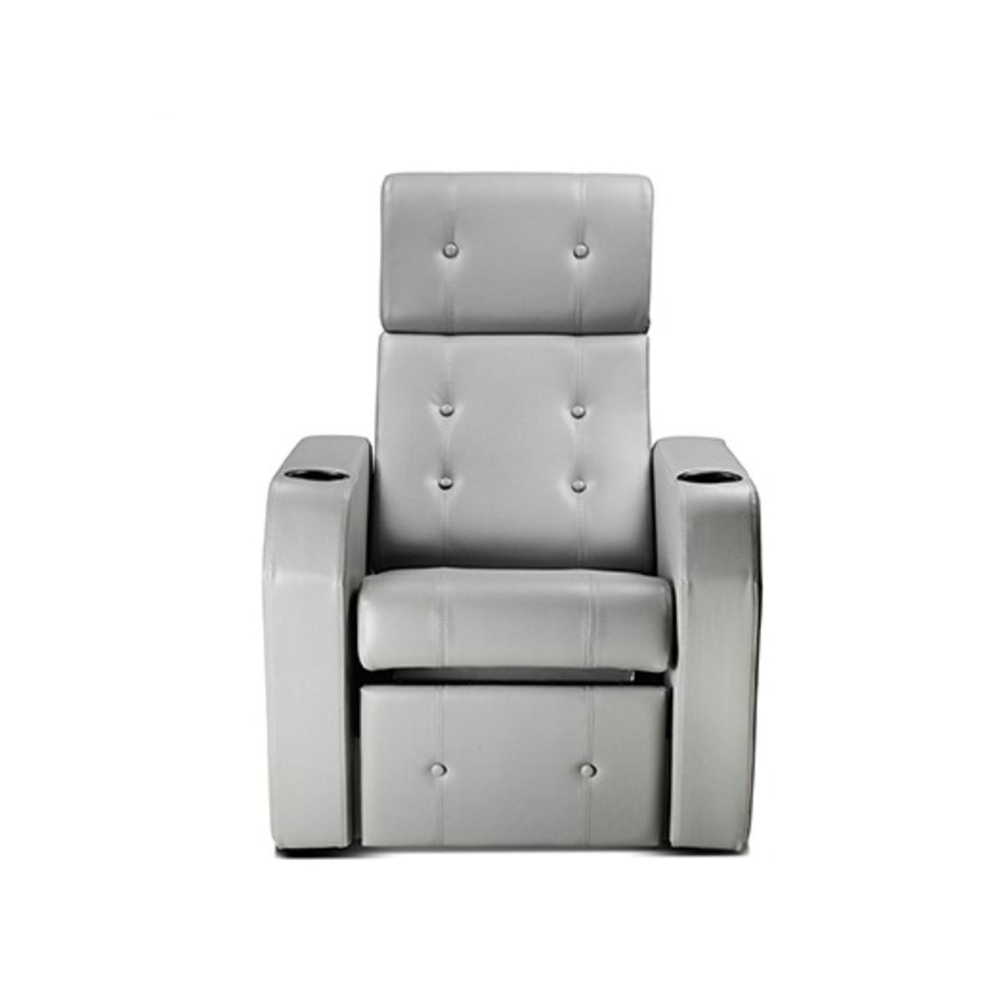 LN Recliner Chair Phoenix Manual System In Sliver Colour
