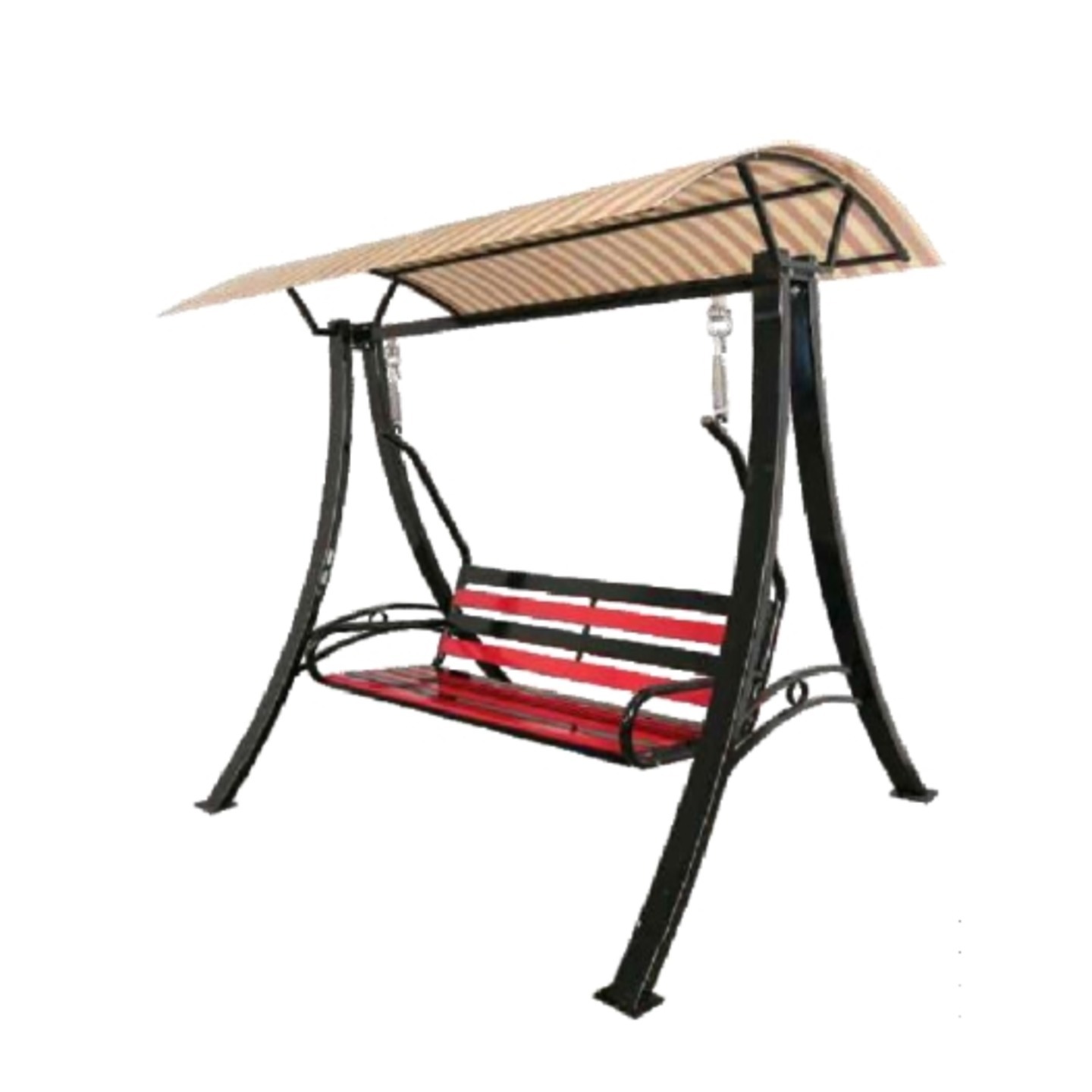 HJA Swing With Stand Roof HOJ-002 In Red & Black Colour