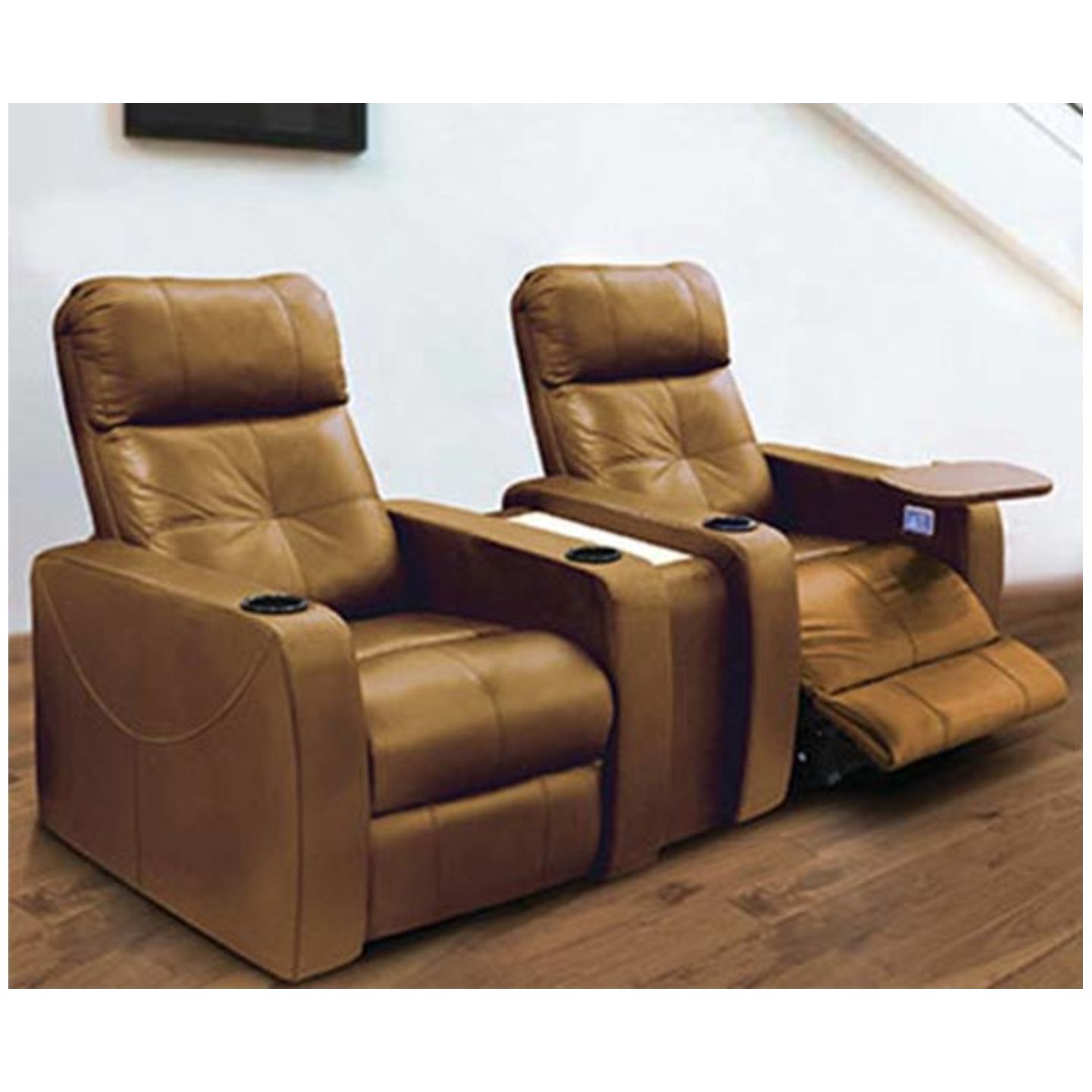 LN Recliner Chair Armonia Electronic System In Brown Colour