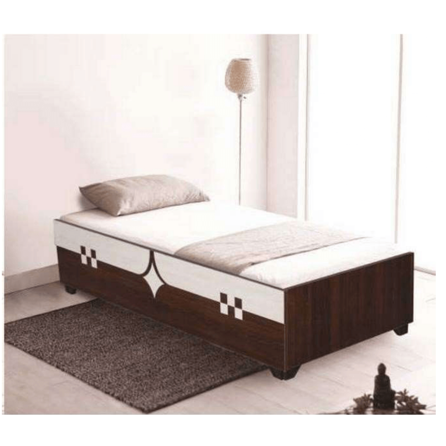 HS Single Bed Size 72"x30" Naira In Wenge Colour