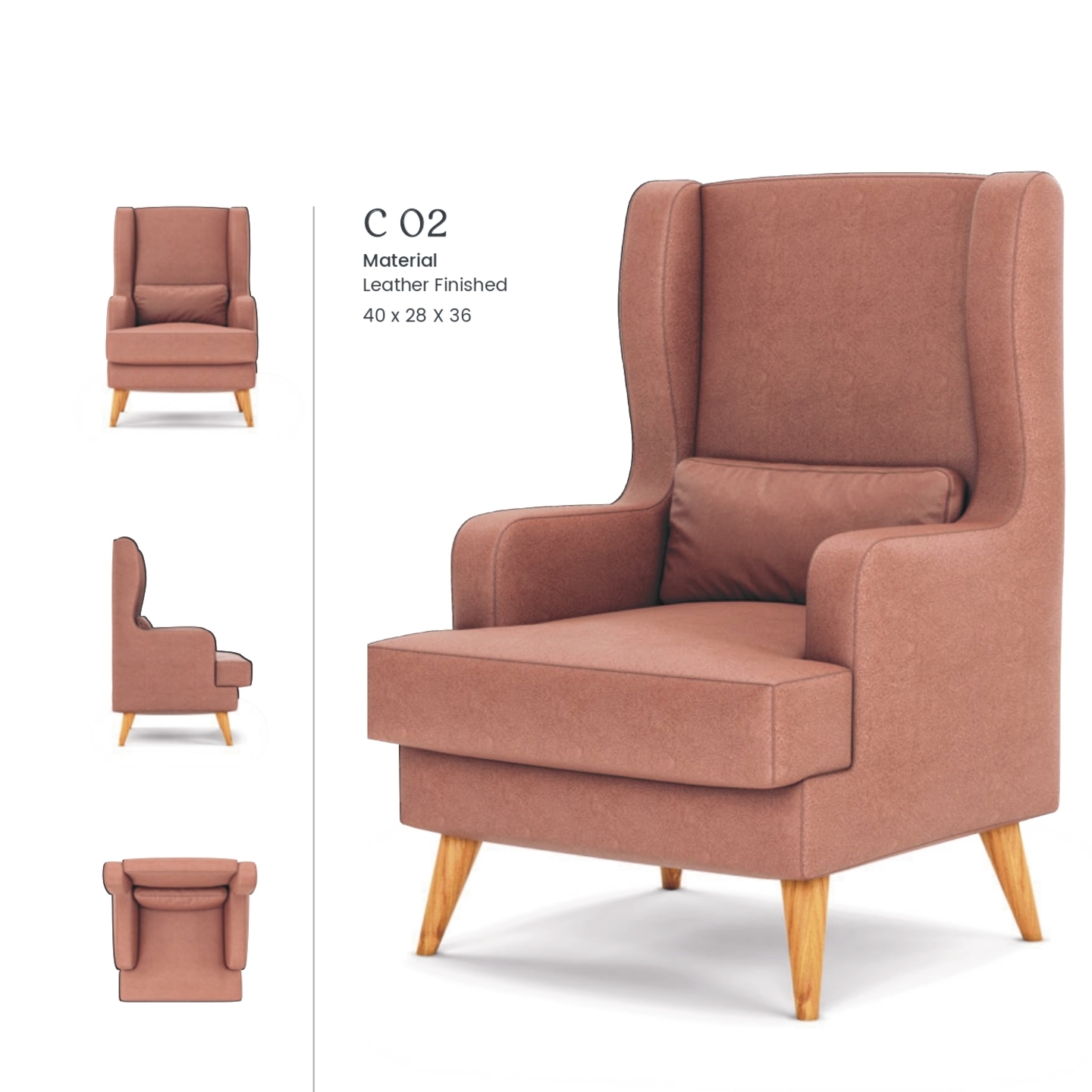 RLF Sofa Chair C-02