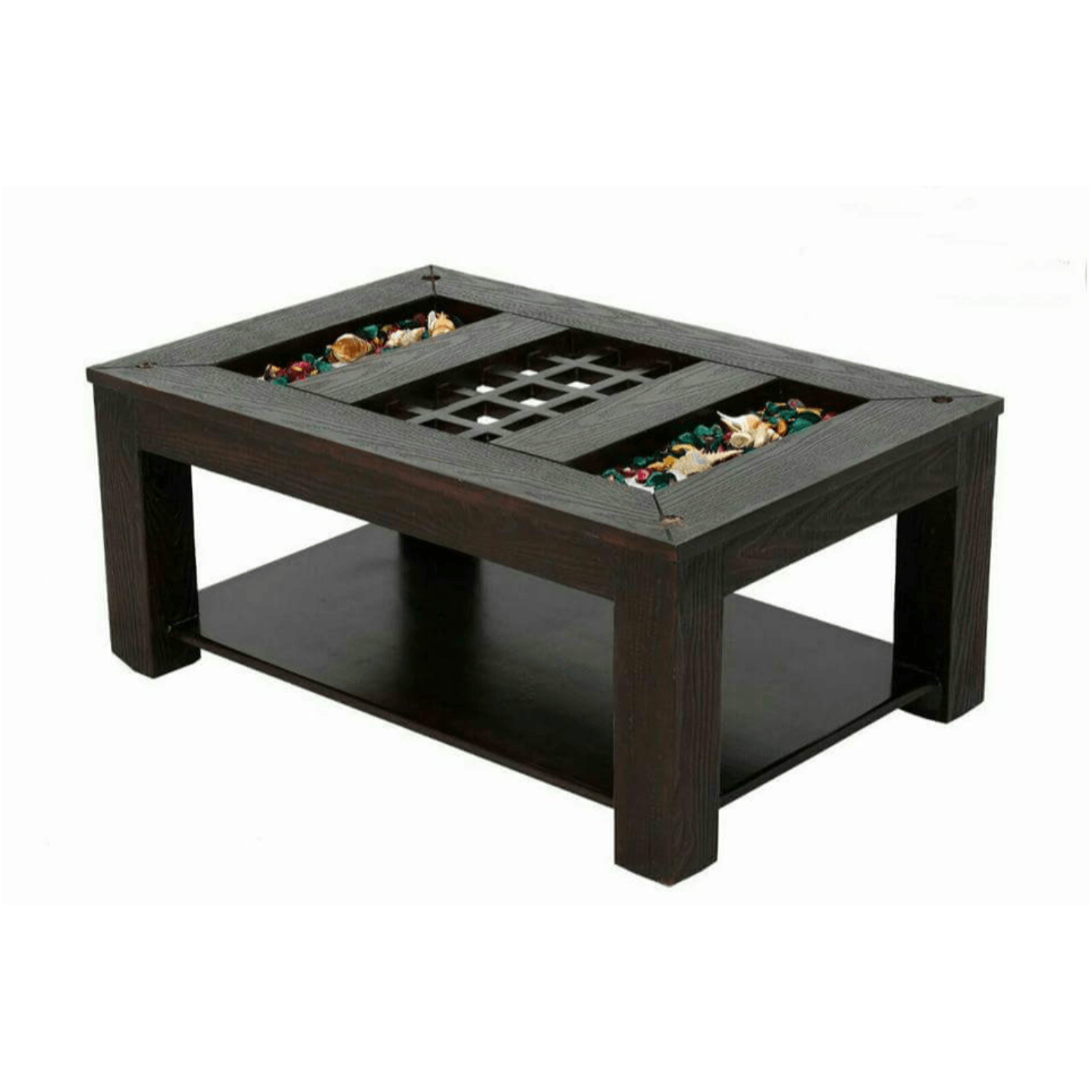 DW Center Table C-011 2 Box In Brown Colour