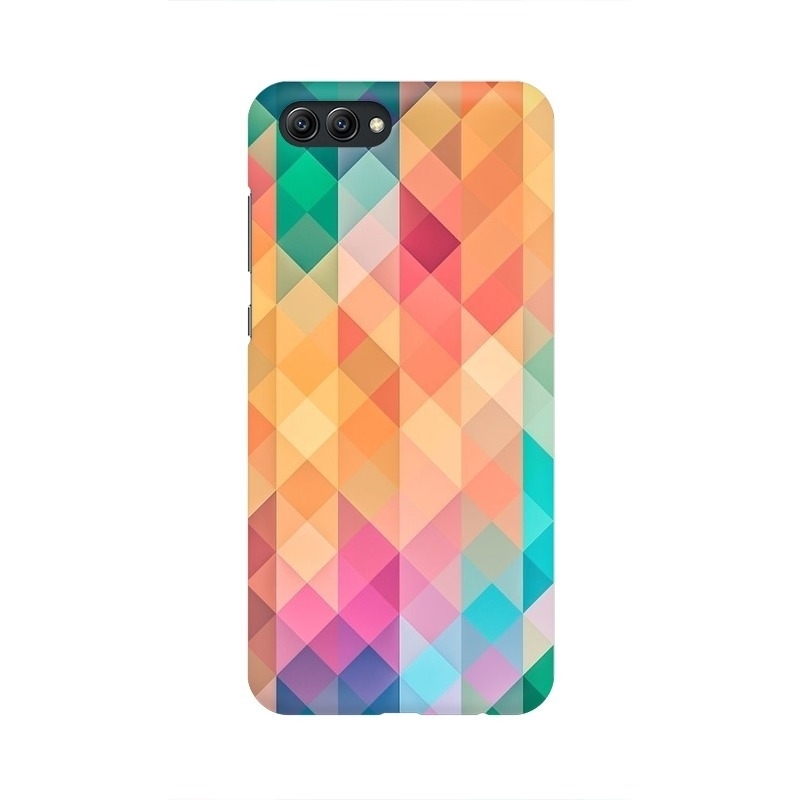 Texture Background Squares Abstract Design Honor Mobile Cover