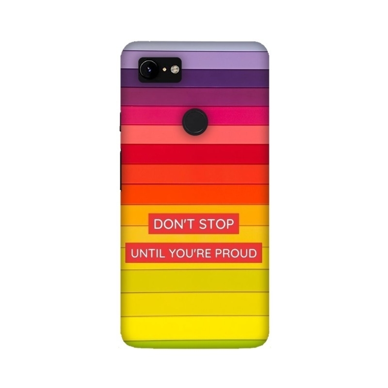 Don't Stop Until You're Proud Google Mobile Cover