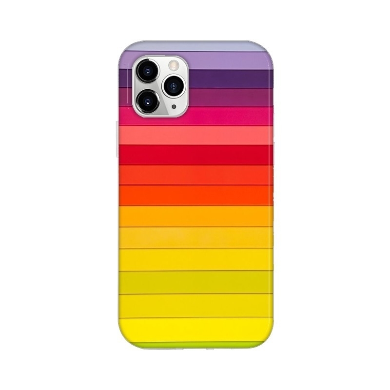 Multicolour Strips Apple Mobile Cover