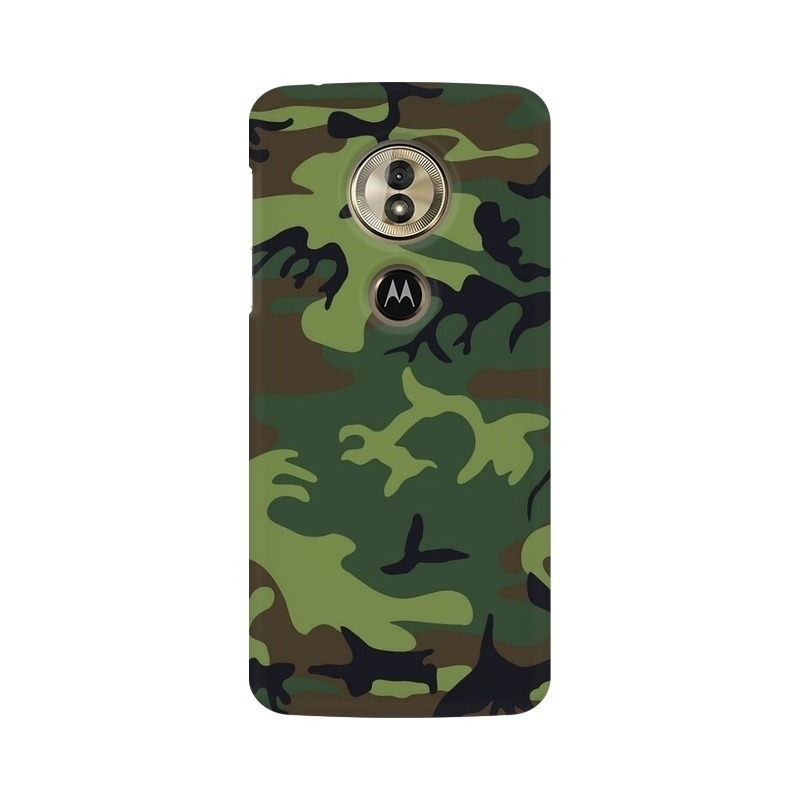 Camoflauge Green & Brown Motorola Mobile Cover
