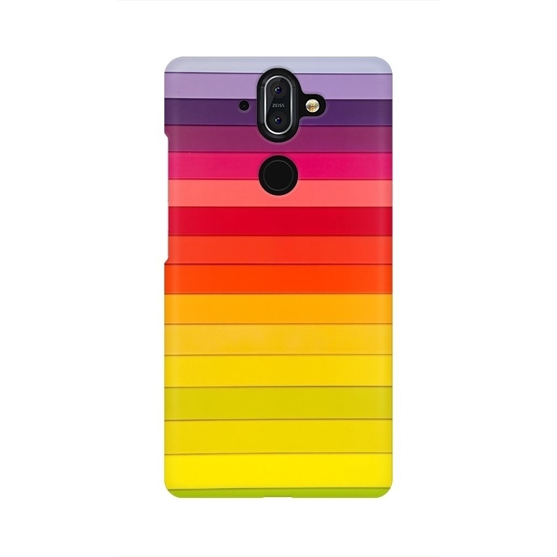 Multicolour Strips Nokia Mobile Cover