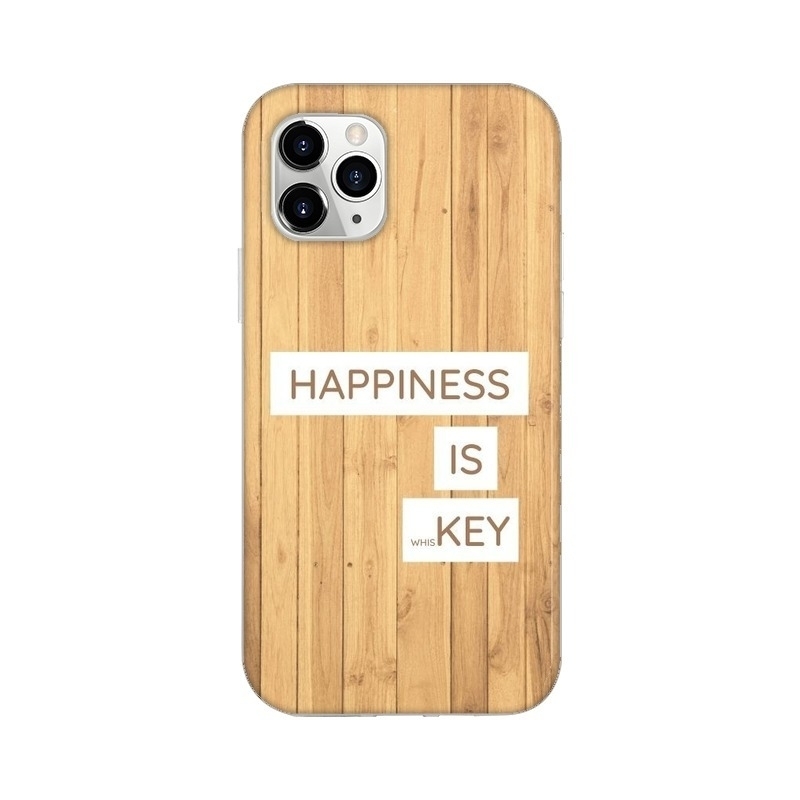 Happiness Is Whiskey Apple Mobile Cover