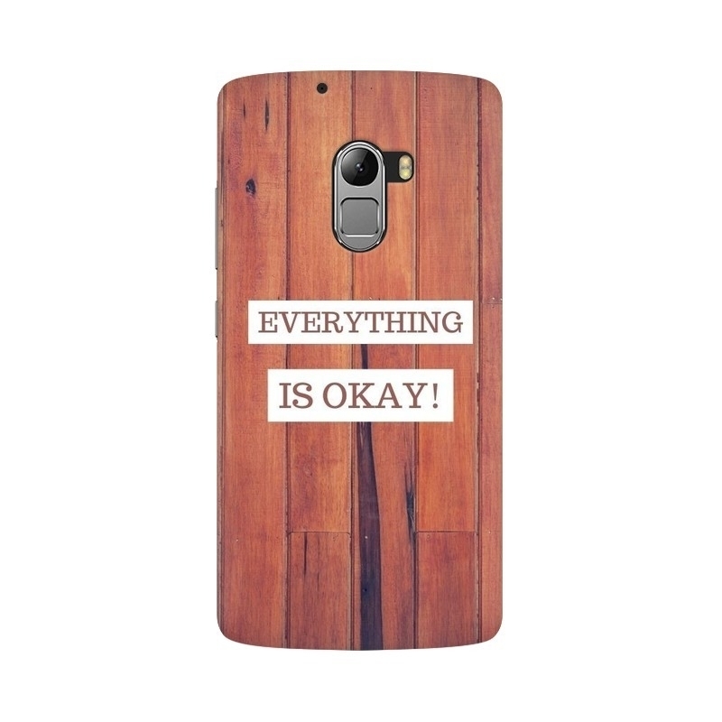 Everything Is Okay! Lenovo Mobile Cover