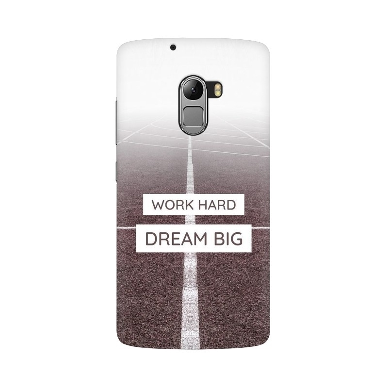 Work Hard Dream Big Lenovo Mobile Cover