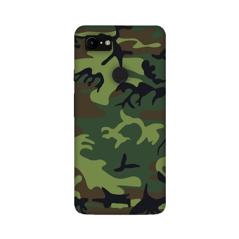 Camoflauge Green & Brown Google Mobile Cover
