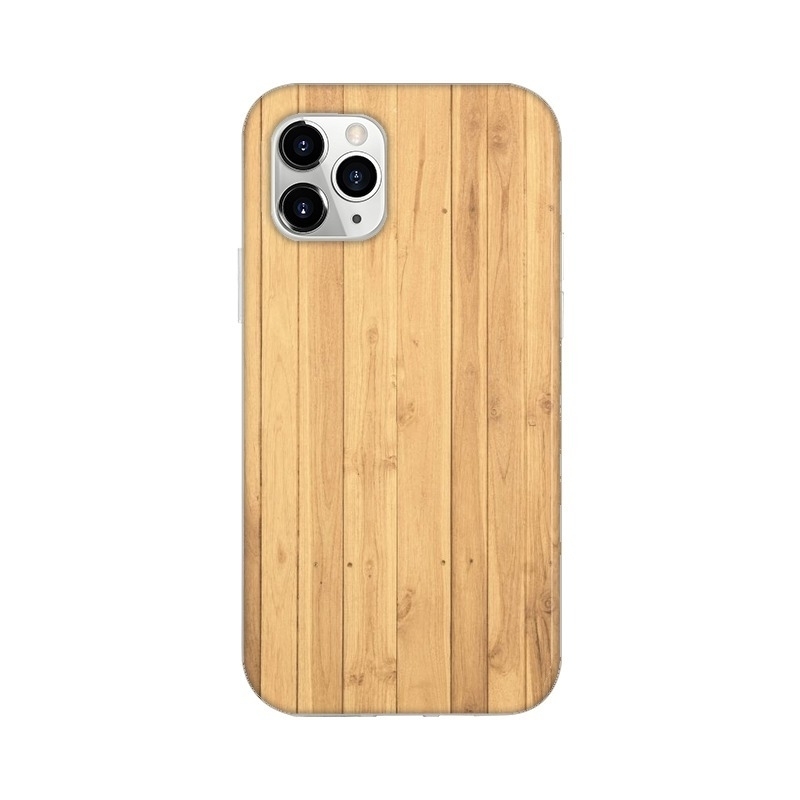 Brown Wooden Parquet Surface Apple Mobile Cover