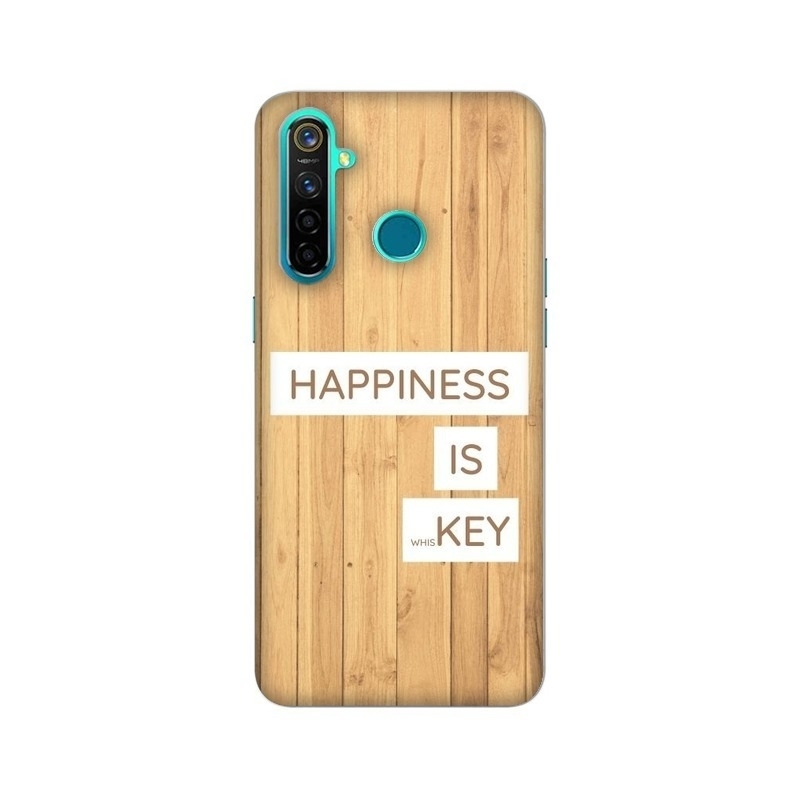 Happiness Is Whiskey Realme Mobile Cover