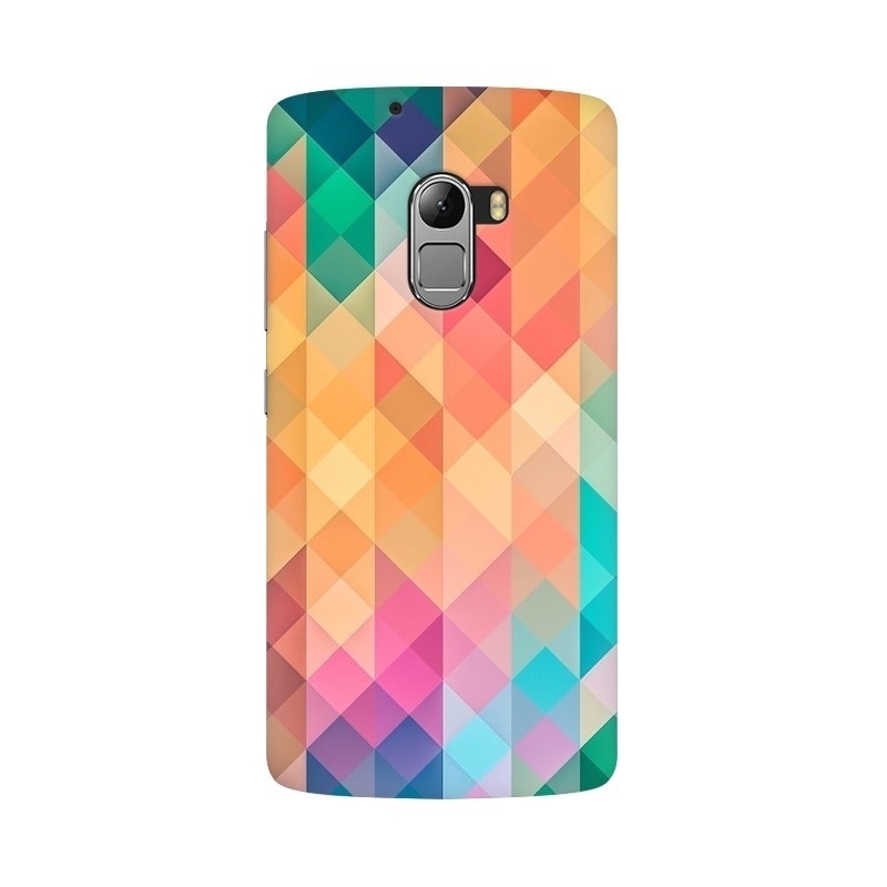 Texture Background Squares Abstract Design Lenovo Mobile Cover