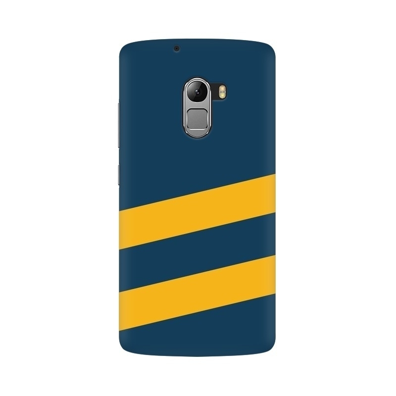 Yellow Stripes Two Lenovo Mobile Cover