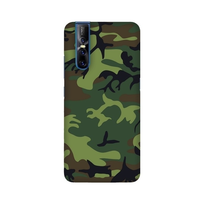 Camoflauge Green & Brown Vivo Mobile Cover