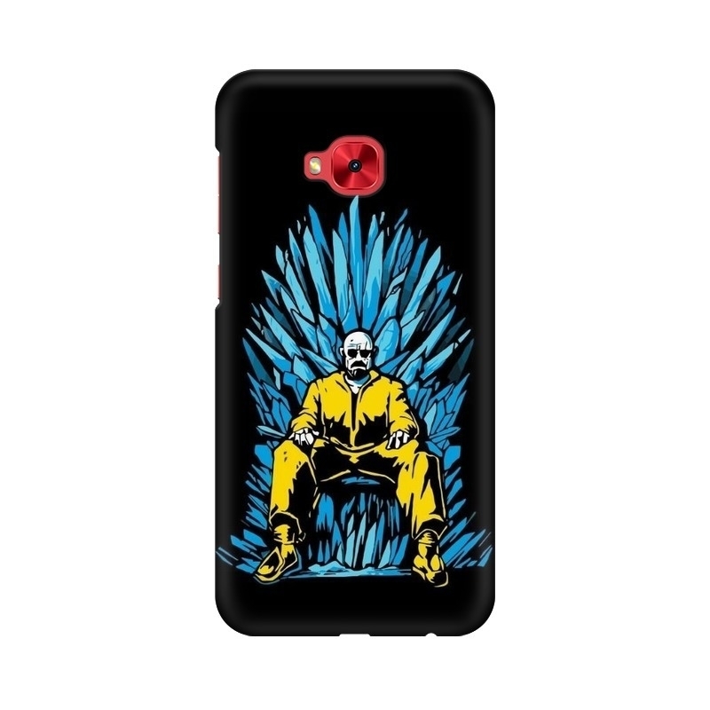 Heisenberg Meth Throne Breaking Bad Asus Mobile Cover