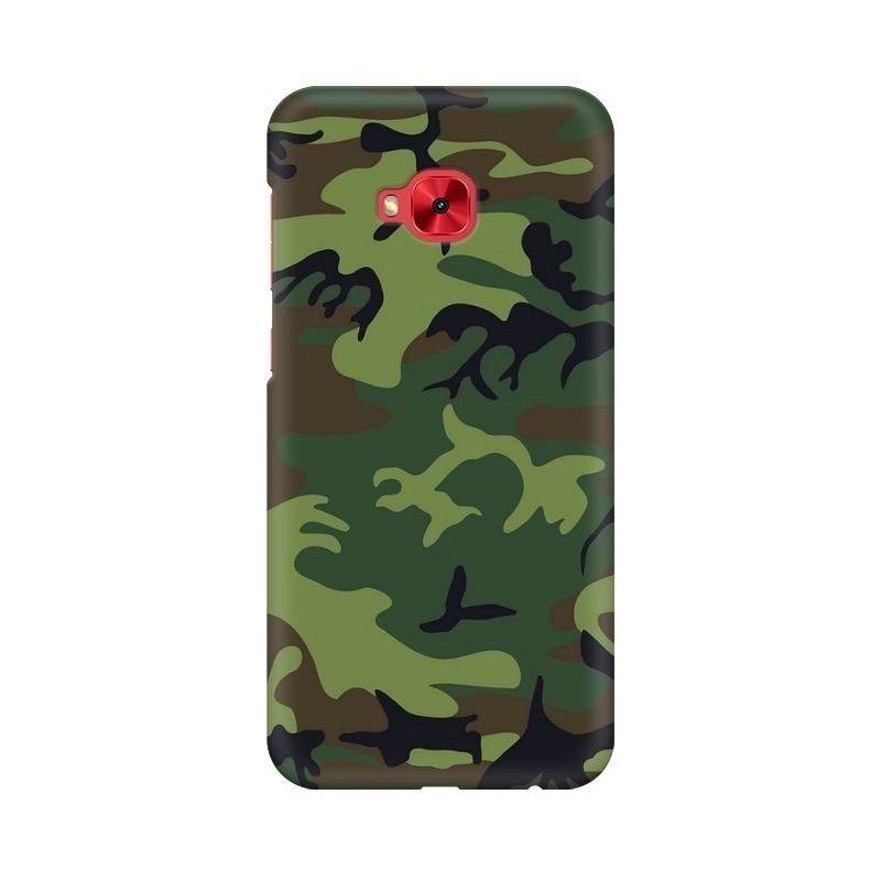 Camoflauge Green & Brown Asus Mobile Cover
