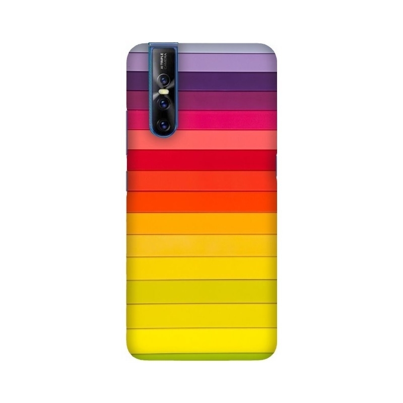 Multicolour Strips Vivo Mobile Cover