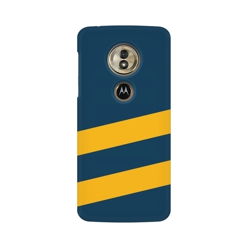 Yellow Stripes Two Motorola Mobile Cover