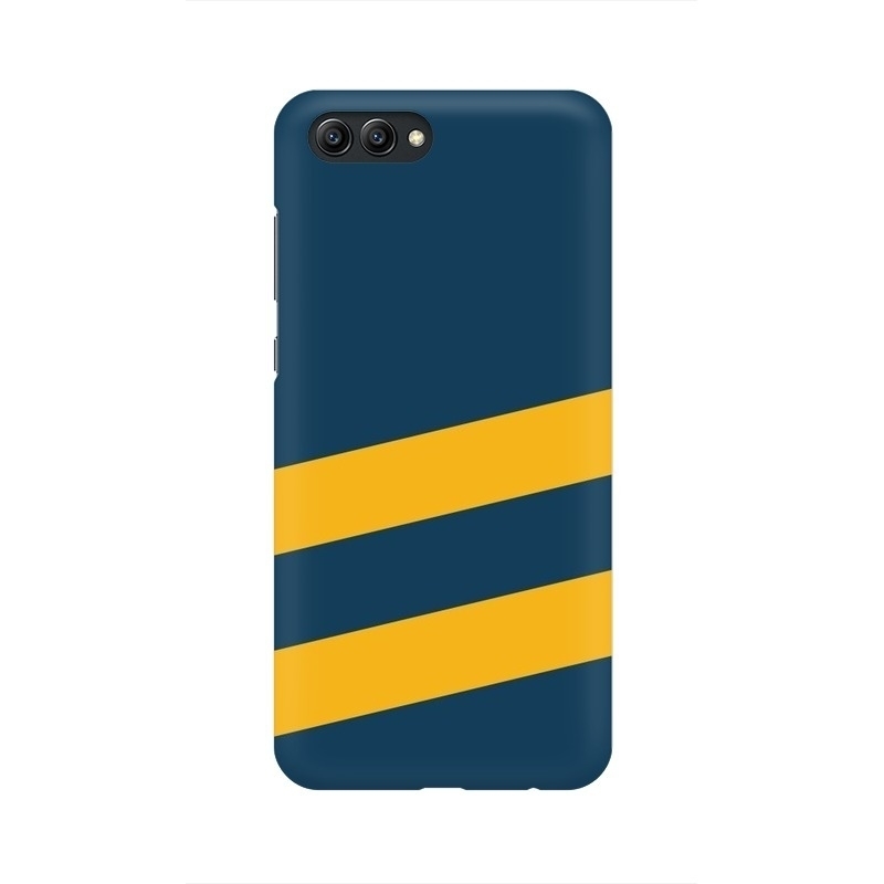 Yellow Stripes Two Honor Mobile Cover