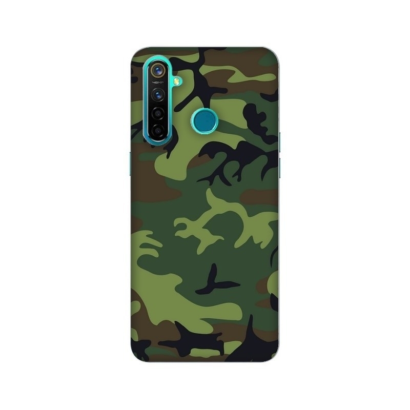 Camoflauge Green & Brown Realme Mobile Cover