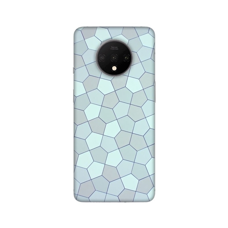Blue Pentagon Geometric Ornament Abstract Design Oneplus Mobile Cover