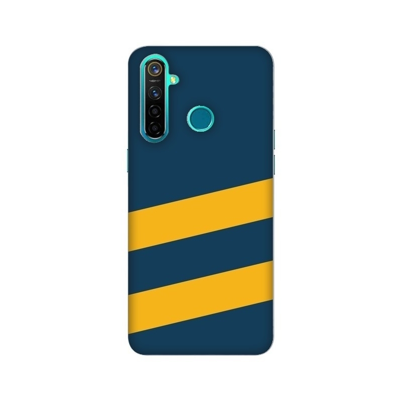 Yellow Stripes Two Realme Mobile Cover