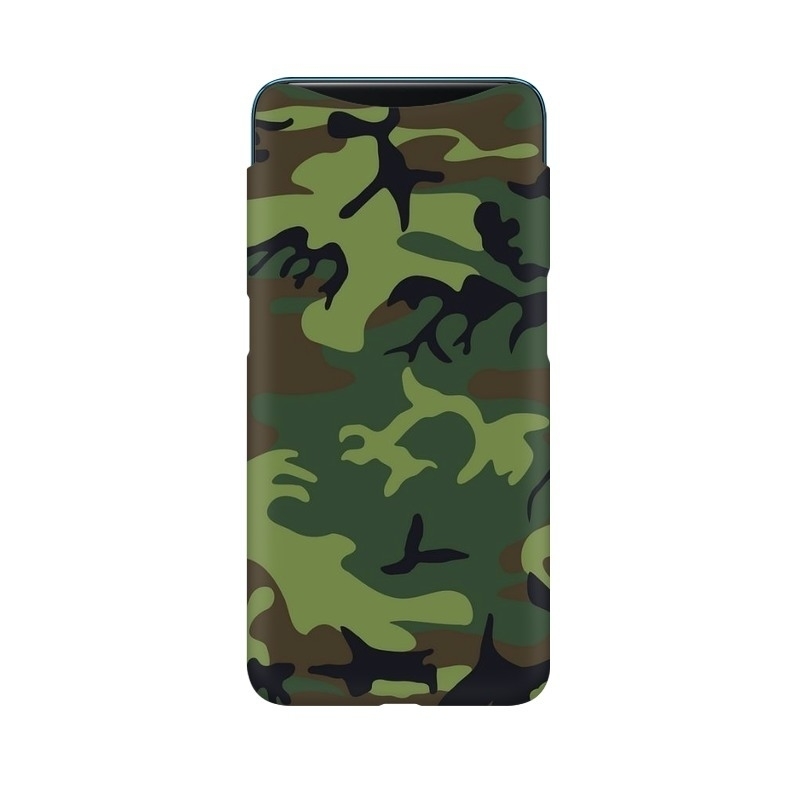 Camoflauge Green & Brown Oppo Mobile Cover