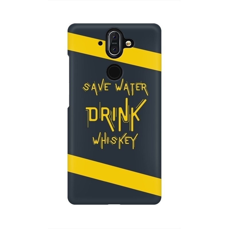 Save Water Drink Whiskey Nokia Mobile Cover