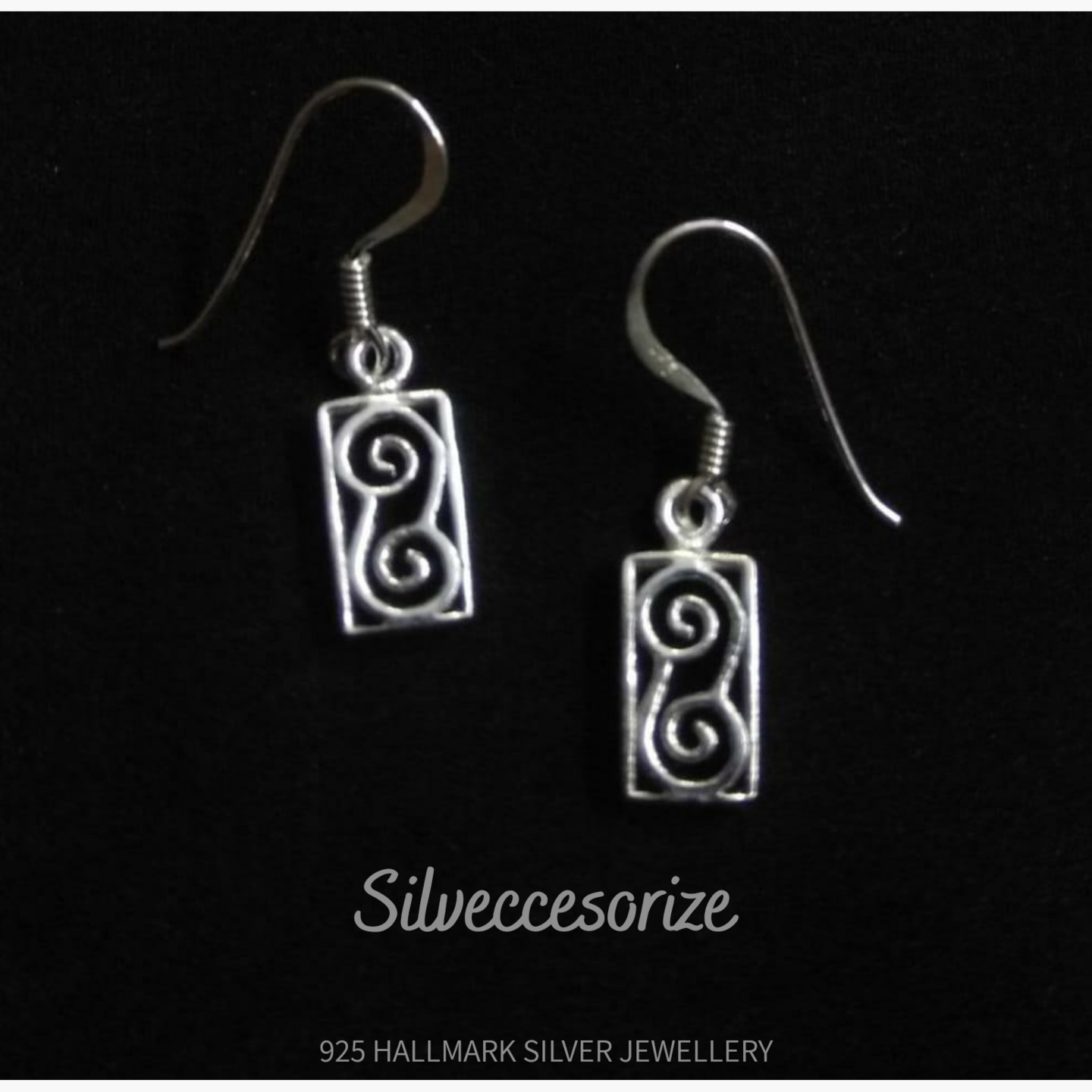 FUSION SILVER EARRING-SE121156