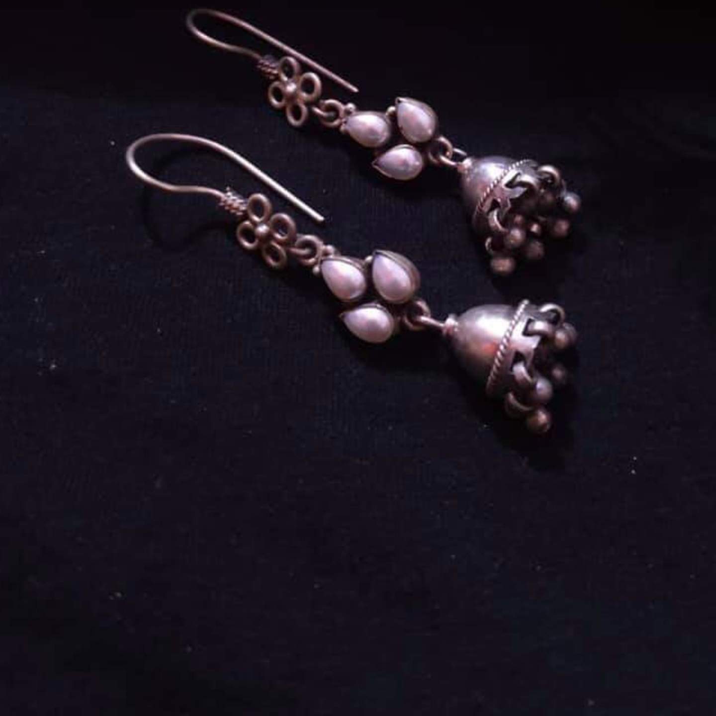 FRESH WATER PEARLS SILVER EARRING-SE520136