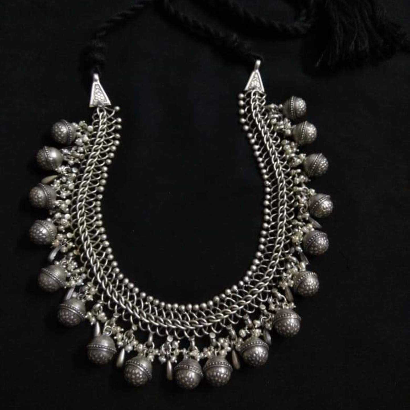 ETHNIC SILVER EARRING-SN22013