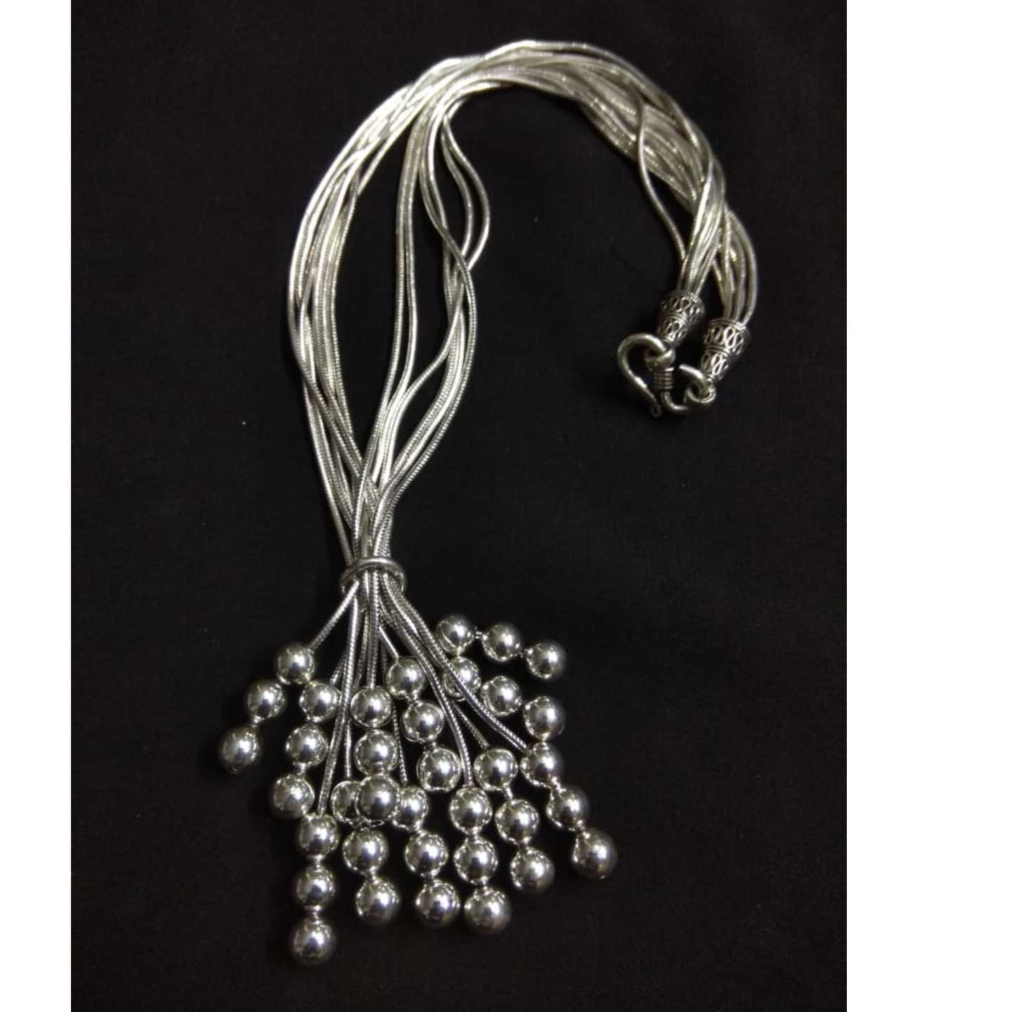 SILVER FUSION NECKLACE.SN2201