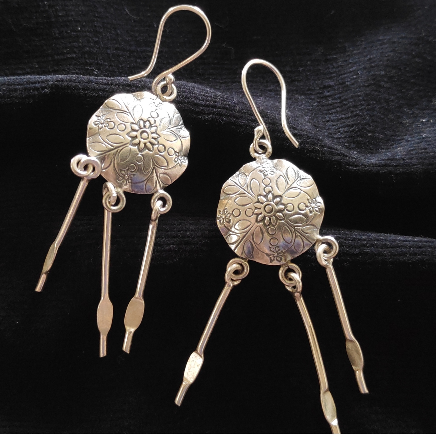 FUSION SILVER EARRING-SE42095