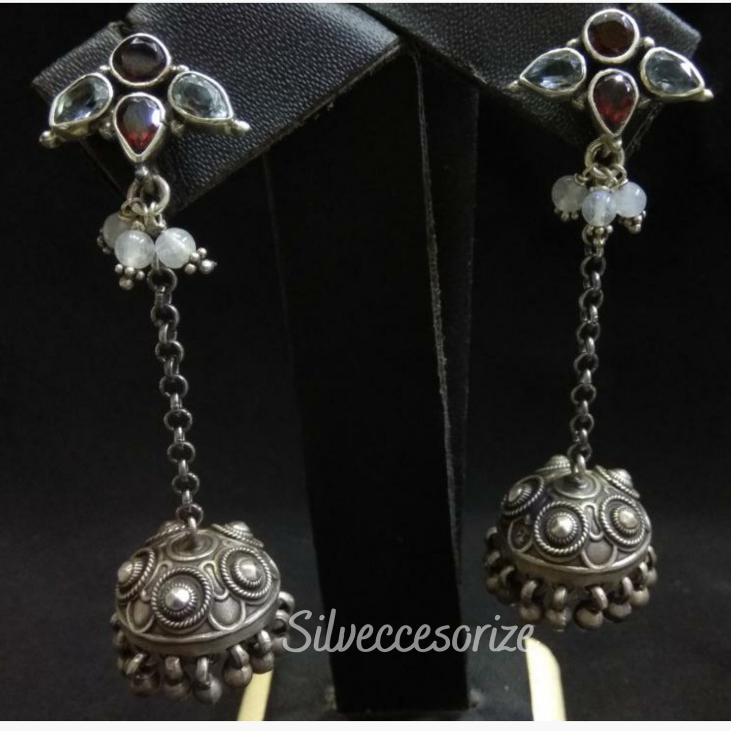 ETHNIC SILVER EARRING-SE121179