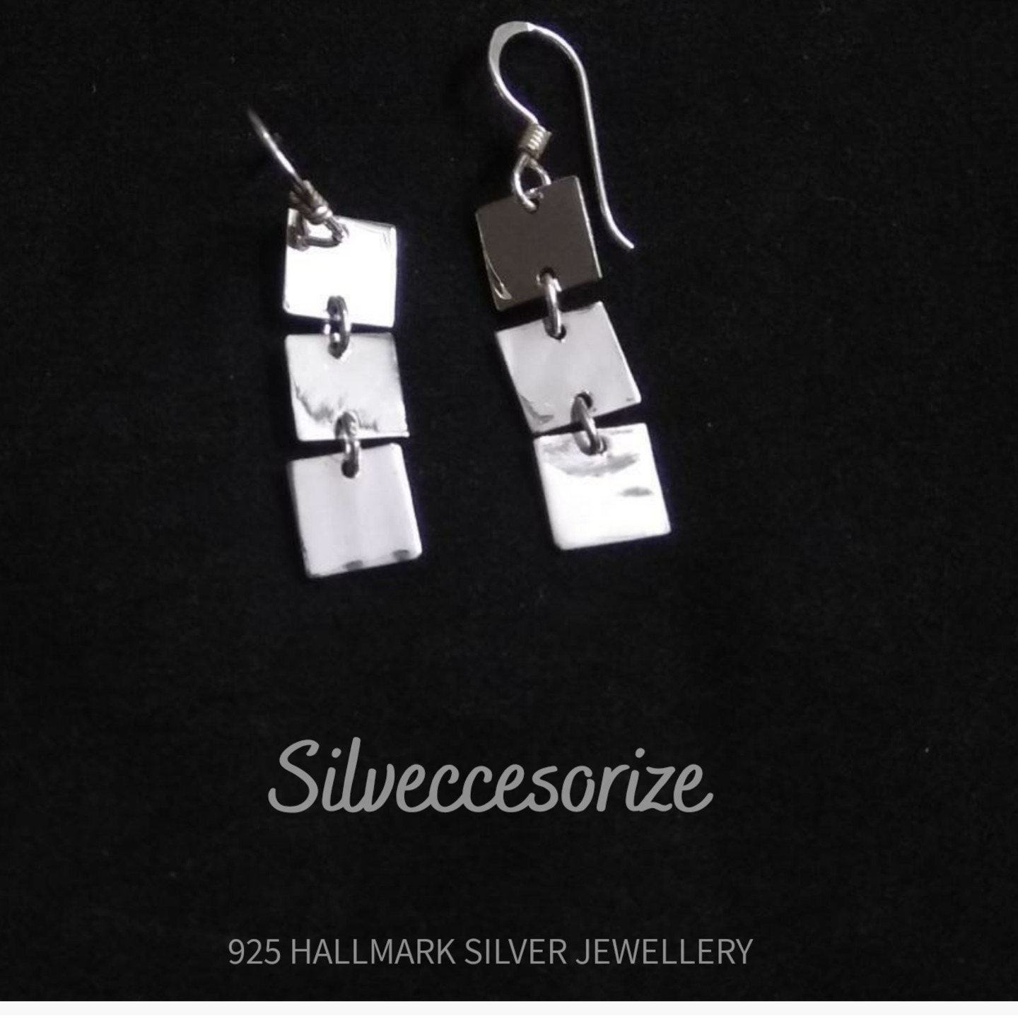 FUSION SILVER EARRING-SE121157