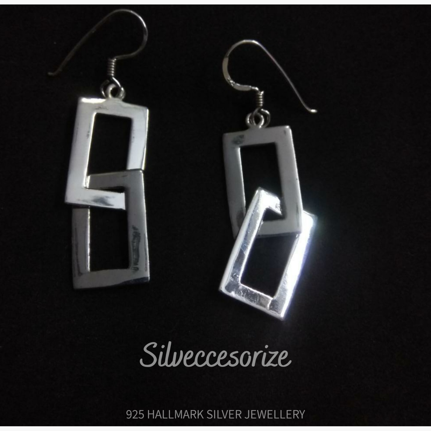 FUSION SILVER EARRING-SE121171